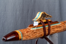 Red Palm  Native American Flute, Minor, Mid F#-4, #N5F (0)